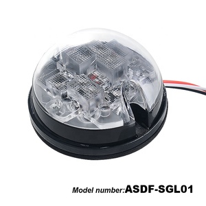 มาใหม่สำหรับพิทักษ์90/110ที่มี E-เครื่องหมายรับรอง73มิลลิเมตร9-16โวลต์ IP67รมควันเลนส์สีเหลืองอำพันนำด้านหน้าและด้านหลังสัญญาณไฟเลี้ยว - Product Image 3