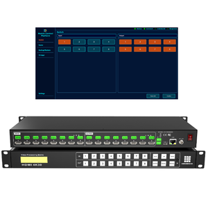 Kensence Conmutación rápida y fluida HD 4K RS232 TCP/IP Control EDID 8X8 Matriz de conmutación HDMI - Product Image 1
