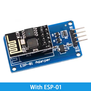 ESP8266 Módulo de adaptador inalámbrico WiFi serie 3,3 V 5V Esp01 Breakout PCB Adaptadores compatibles - Product Image 6