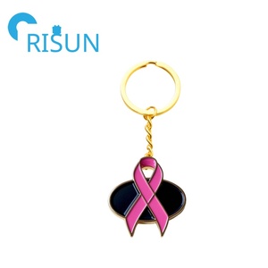 Aangepaste Emaille Overlevende Roze Lint Borstkanker Bewustzijn Sleutelhanger Custom <span class=keywords><strong>Survivor</strong></span> Borstkanker Bewustzijn Sleutelhanger Sleutelhanger - Product Image 3