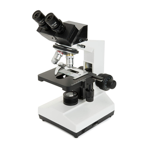 Digital Optical Biological <strong>Microscope</strong> With LED <strong>Light</strong> Source and Binocular Drawtube 10x Objective for Students Medical Lab <strong>Use</strong> - Product Image 1