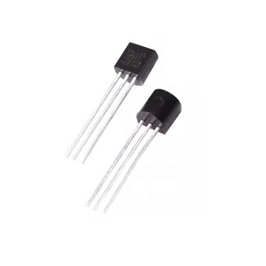 DS18B20 Marcado 18B20 Nuevo Sensor de temperatura original Termómetro digital Serial (1 cable) 3 pines 12Bits TO-92 DS18B20 + - Product Image 2