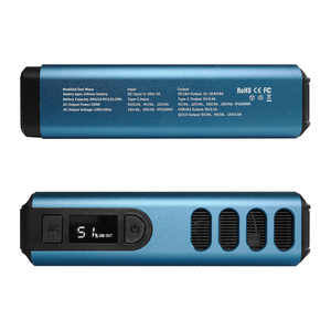 GCSOAREasy to Carry and Use Portable Solar Power Station with QC3.0 Type-C <strong>Input</strong>/<strong>Output</strong> Digital Display Support 110~220V <strong>Output</strong> - Product Image 4