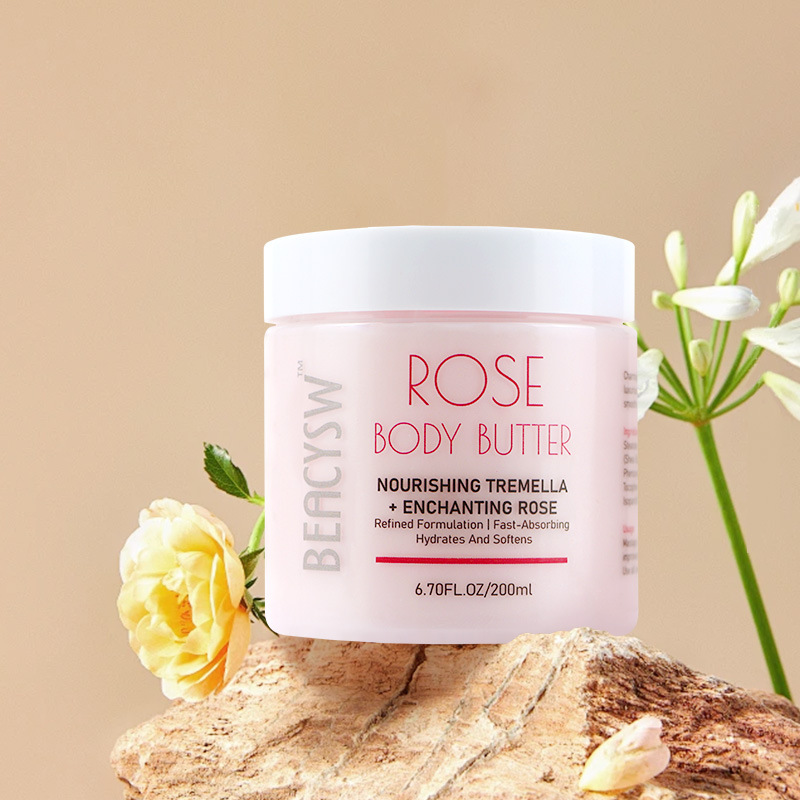 Beurre corporel à la rose