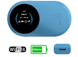 Bỏ Túi Modem mới 4G B1/3/5/7/8/20/28/38/40/41 2.4G/5.8G 3000mAh hotspot wifi6 <span class=keywords><strong>Router</strong></span> băng tần kép di động chức năng VPN - Product Image 6