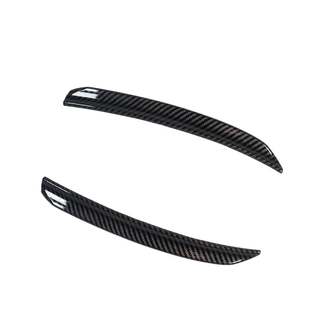 Sport Red/Carbon Fiber Rear Wing Trim Spoiler Extension Lip Fins For 2014-up MINI COOPER F55 F56 S / JCW