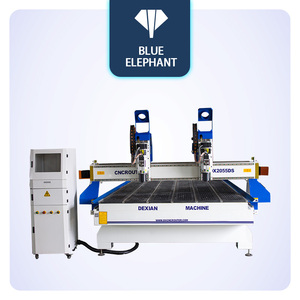2055マルチヘッドCNCルーター、2回転軸3D木工フライス盤 - Product Image 2