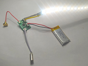 <strong>DIY</strong> Full Set Solderless 5V Circuit Board Double Color CCT <strong>Led</strong> PCB Stepless Dimming Touch Nightlight Table Lamps Modules - Product Image 2