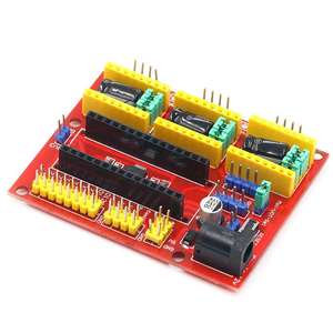 CNC Escudo V4 Placa de Expansão para <span class=keywords><strong>Arduino</strong></span> Nano Stepper Motor Driver A4988 DRV8825 <span class=keywords><strong>GRBL</strong></span> Controlador Compatível - Product Image 3