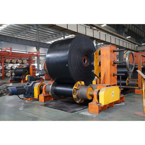 Máquina transportadora de escalada de potencia móvil de alta resistencia Motor de cinta transportadora de rodillos de goma para carga de alimentos Uso de minería de descarga - Product Image 2