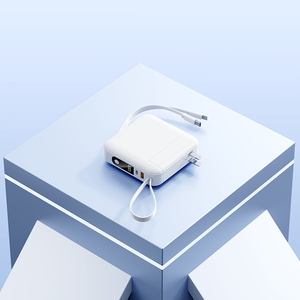 パワーバンクケーブルプラグ高速充電20000mAhモバイル電源27Wスーパーフラッシュ充電大容量Apple PD20W - Product Image 2