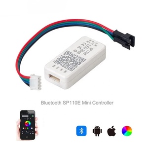 Пиксельный контроллер SP110E WS2811 WS2812B ws2812, Светодиодная лента с диммером SK6812 RGB RGBW APA102 WS2801, Пиксельная, для IOS и Android - Product Image 2