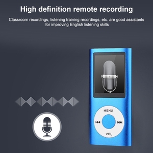 Reproductor MP4 de metal con pantalla TFT de 1,8 pulgadas con ranura para tarjeta TF - Product Image 5