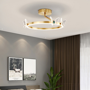 モダンなLEDシーリングランプベッドルームライトリビングルームランプ北ヨーロッパシンプルなLEDシーリングライト - Product Image 4