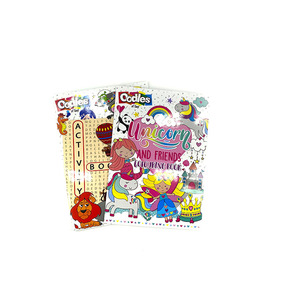 Custom <strong>Pattern</strong> Printing Colouring <strong>Book</strong> Children's Puzzle Coloring <strong>Book</strong> - Product Image 4