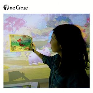 Kinder zeichnen Spielplatz Immer sive Projektor Interaktive lebendige Zeichnung spiele Mal scanner Wand projektion Interact Game - Product Image 3