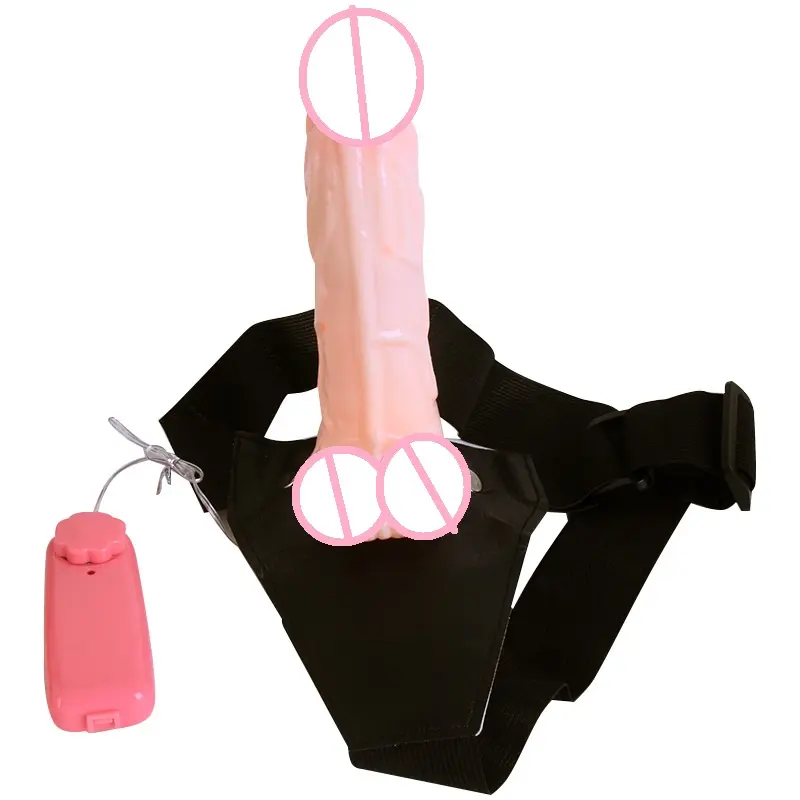 Lesben Sexspielzeug Fernbedienung Penis Adult Toys Tragen Sie Penis mit Gürtel Strap On Dildo Vibrator Dildos für Frauen