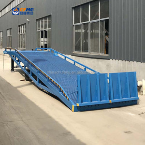 6t 10t 12t 15t <strong>Loading</strong> <strong>Unloading</strong> Adjustable Mobile <strong>Container</strong> Forklift Ramps Shipping Mobile Dock Leveler for Sale - Product Image 3