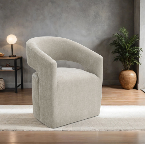 taupe + Bois d'ingénierie + Tissu