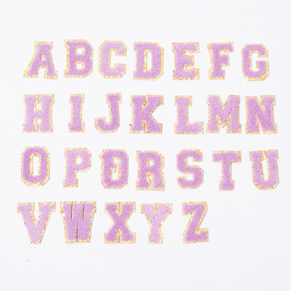 Alphabet lilas