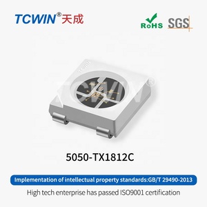Tcwin TX1812 0,2 Вт Rgb СВЕТОДИОДНЫЕ Чипы Smd 5050 5 В встроенный микросхем полного спектра цифровой программируемый пиксовый диодный модуль ограждения, модуль светодиодной системы управления приложением pro max - Product Image 3