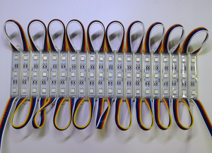 スーパーブライト12v 3 LED SMD 5050チャンネルサインModul防水RGBW LEDモジュール - Product Image 6