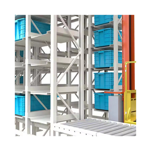 Sistema de estantería de almacenamiento automático ajustable de almacén con apilador de carga de contenedor - Product Image 1