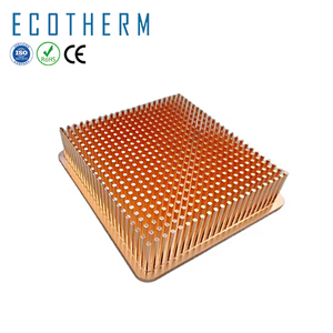 ヒートシンク半導体ラジエーター高性能LED PCBピンフィン銅冷間鍛造 - Product Image 1