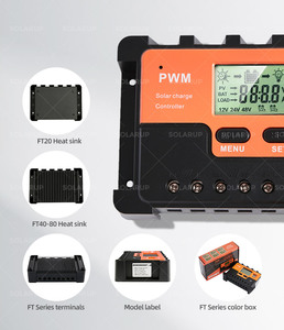 10A 20A Solar Battery <strong>Charge</strong> <strong>Controller</strong> Solar Charger <strong>Controller</strong> 60V Solar <strong>Charge</strong> <strong>Controller</strong> Sizing - Product Image 5