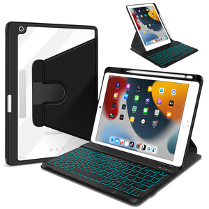 For Ipad 10.2&quot; 7 8 9 Th Generation <strong>Keyboard</strong> Case 10.2 Folio 360 Degree Rotation Tab Case Wireless <strong>Keyboard</strong> for Ipad Pro 11 - Product Image 1