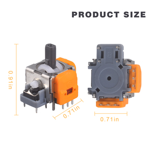Vendita all'ingrosso PS5 kit effetto Hall 3D bastoni analogici Joystick Drift Fix Mod Controller Gampad sensore parti di riparazione Pack - Product Image 3