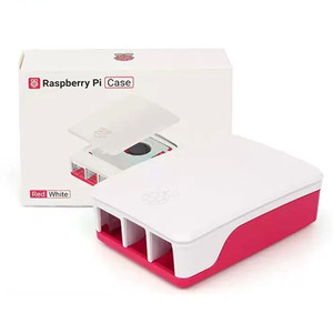 Custodia ufficiale Raspberry Pi 5 guscio rosso bianco ABS con supporto a temperatura controllata per RPI 5 Pi5 - Product Image 4