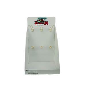 批发超市收银台展示商品促销柜台展示架带挂钩 - Product Image 6