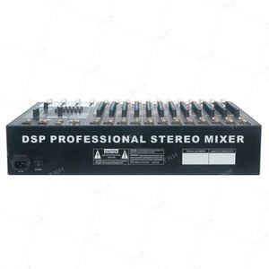 MR-8312 MR 8312プロフェッショナルオーディオミキサー12チャンネル残響効果付き会議ステージパフォーマンスミキサーバーオーディオDJ