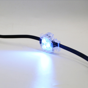 IP67アドレス指定可能24V50mm 12V 2MM DMX RGB RGBWLedドットピクセルポイントモジュールウォールカーテンライト - Product Image 5