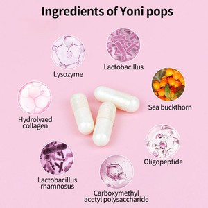Özel etiket borik asit fitilleri vajina temizleme hapları organik vajinal Pops detoks borik asit kapsülleri Yoni Pops