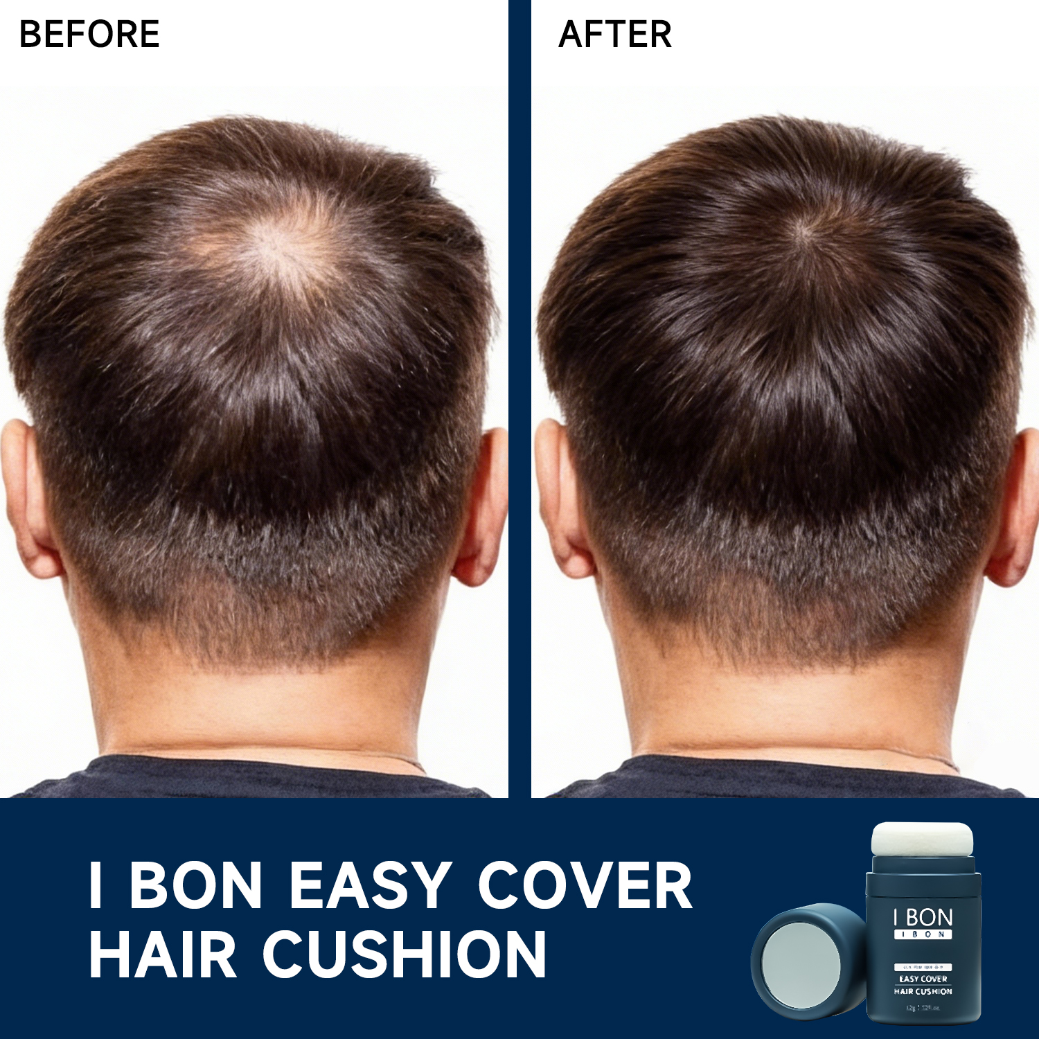 Coussin pour cheveux pour hommes (12g)
