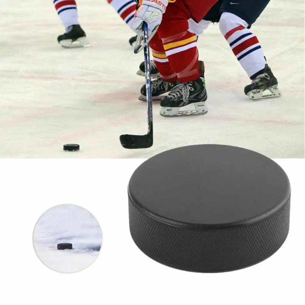 Compétition entraînement exercice rondelle fournitures de Hockey sur glace accessoires de Sport sport professionnel balle de Hockey sur glace en caoutchouc