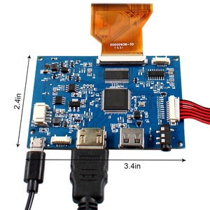 Custom <strong>Lcd</strong> <strong>Display</strong> 50Pin Ttl <strong>Lcd</strong> <strong>Display</strong> Screen 9Inch At090Tn10 800X480 <strong>Lcd</strong> Advertising <strong>Display</strong>, Vga Av Usb Control Board - Product Image 4