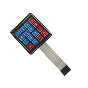 Venta caliente 16 teclas interruptor de membrana teclado 4x4 matriz teclado Panel de Control para Kit electrónico DIY - Product Image 4