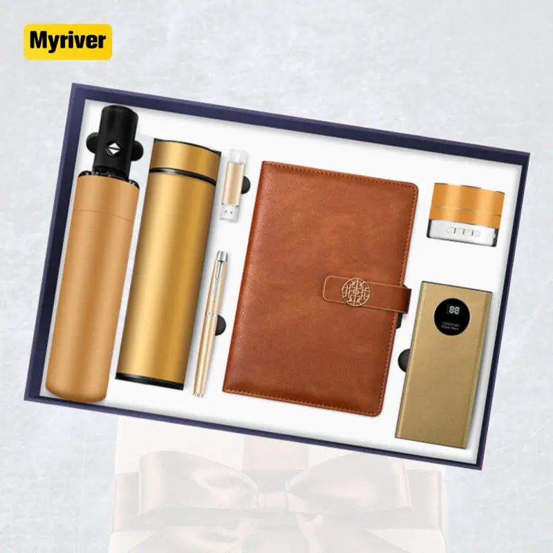 Лидер продаж, подарочный набор Myriver, набор из 4 предметов для ноутбука и ручки
