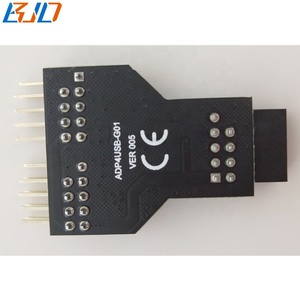 Motherboard USB 9-Pin <strong>Header</strong> <strong>1</strong> to Dual 2 9Pin USB 2.0 Adapter Riser Card - Product Image 3