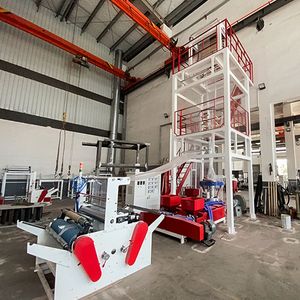 自动高品质高速LDPE HDPE LLDPE薄膜挤出机塑料吹膜机 - Product Image 2