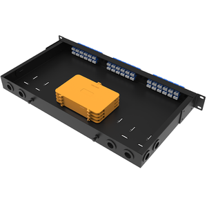 OTRANS Serie FM 1U 72F Bandeja de fibra óptica de diseño fijo 125 Panel de conexión óptica para FTTX Uso D Tipo D Distribución fusionada - Product Image 3