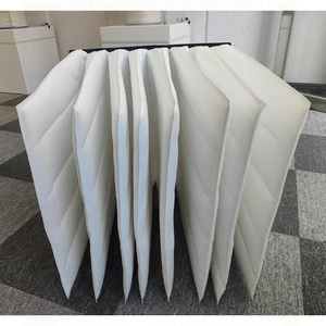 Beutel <span class=keywords><strong>filter</strong></span> mit hoher Steifigkeit Produktion Maximaler Betriebs druck 450 Einlass motor luftfilter - Product Image 5