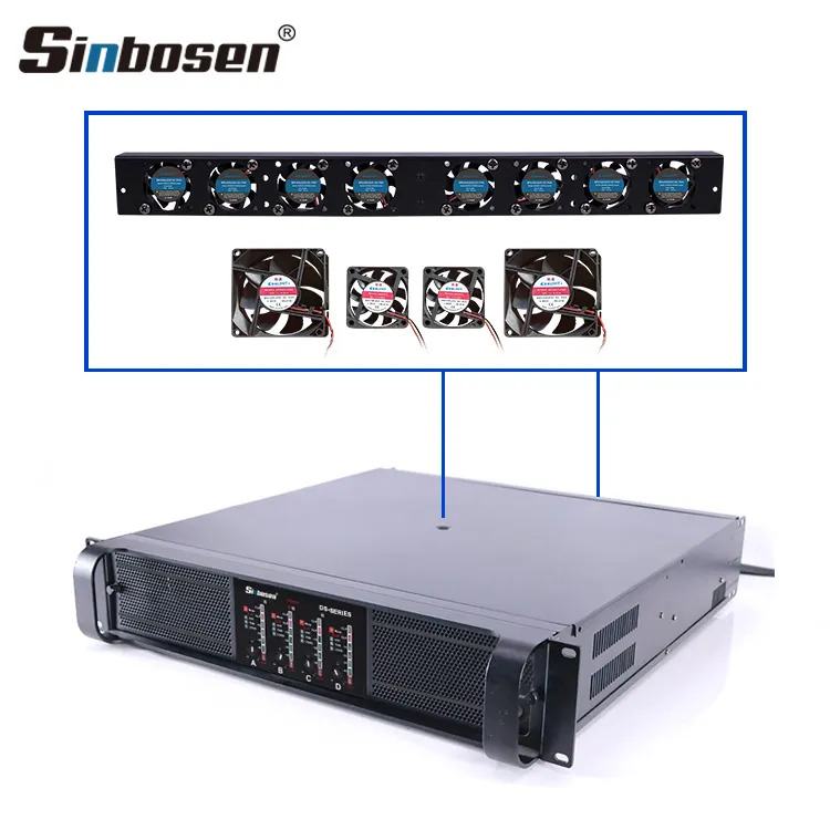 4 kanal profesyonel dj amplifikatör 1350 watt 10000Q amplifikatör güç hattı dizisi için
