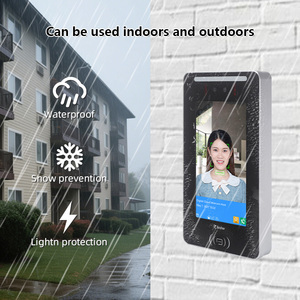 Sistema de videoportero IP avanzado con cámara a color impermeable, red TCP para acceso seguro a edificios de villas