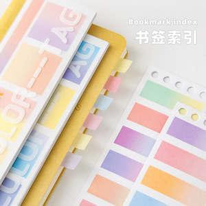 180 Degree Flip Coil <strong>Notebook</strong> Color Graphics Highlight Sticky <strong>Notes</strong>, <strong>Note</strong> Stickers, <strong>Index</strong> Page Stickers - Product Image 3