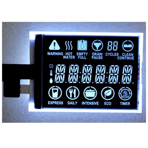 Suministro de fábrica Medidor inteligente Diseño de producto Dígitos Pantalla Módulo FPC Pantalla LCD 7 Segmento LCD con FPC - Product Image 3