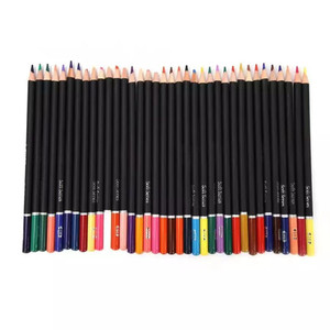 Bview Art Hộp Khóa Kéo 72 Màu Bộ Bút Chì 72 Màu Lõi Mềm Chất Lượng Cho Người Lớn Tô Màu - Product Image 4